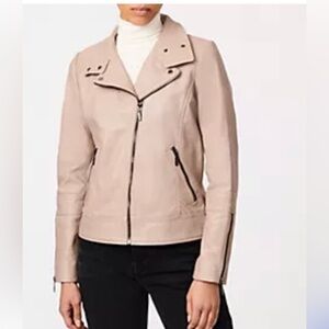 Leather Moto Jacket
Bernardo size M